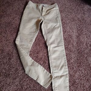SO heritage cream/khaki jegging pants